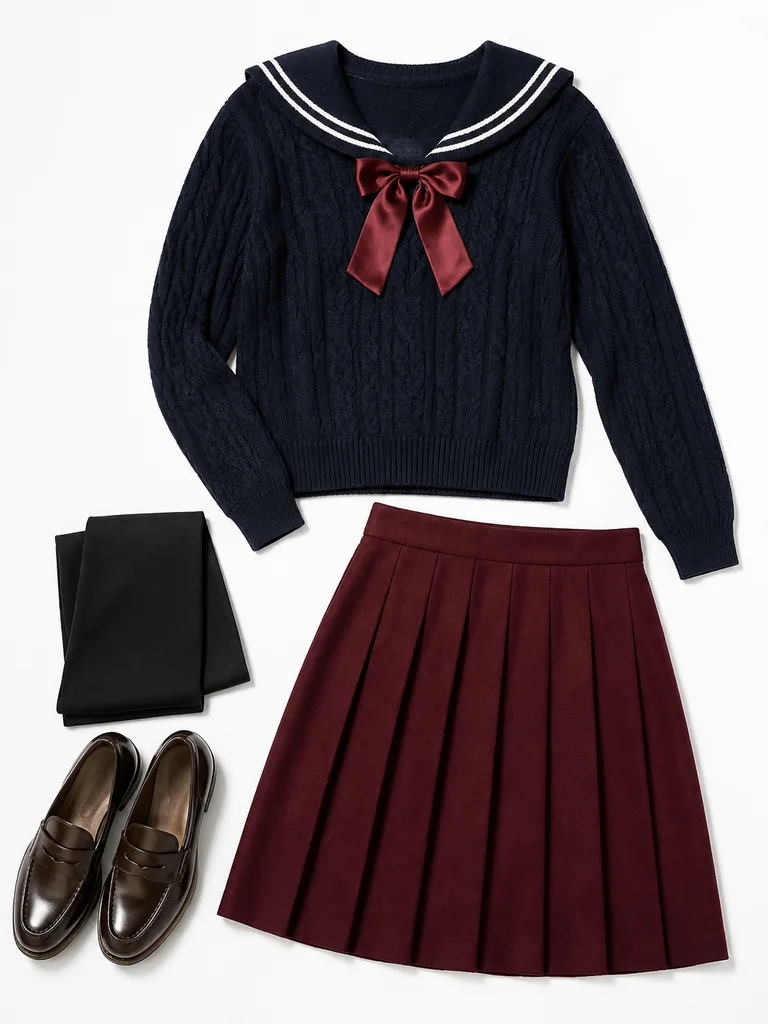 Playful prep outfit reference