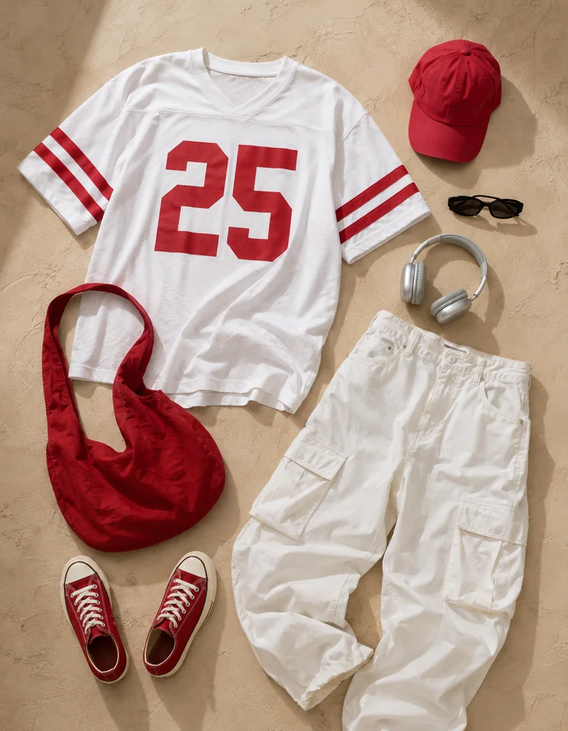 Red league outfit reference