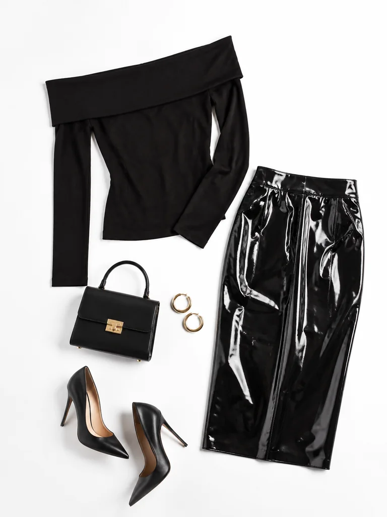 After-dark gloss outfit reference