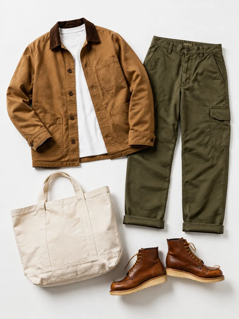 Weekend workwear outfit reference