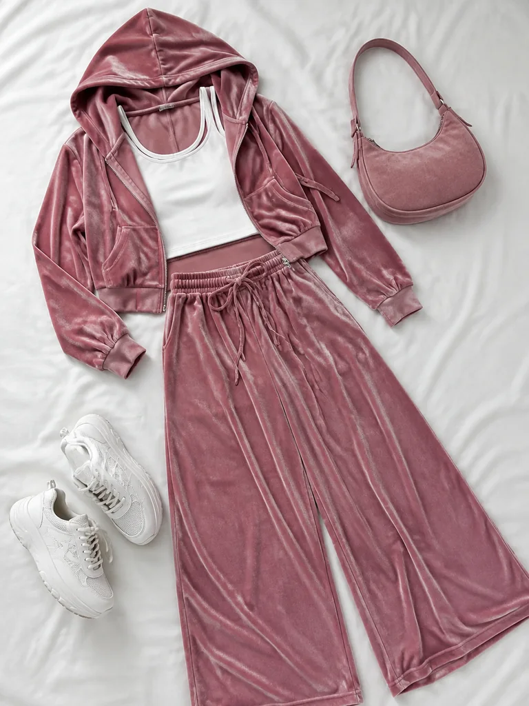 Rose lounge outfit reference