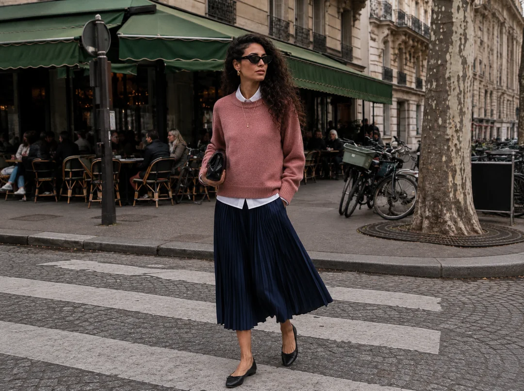 Paris soft prep: an AI virtual try-on outfit example